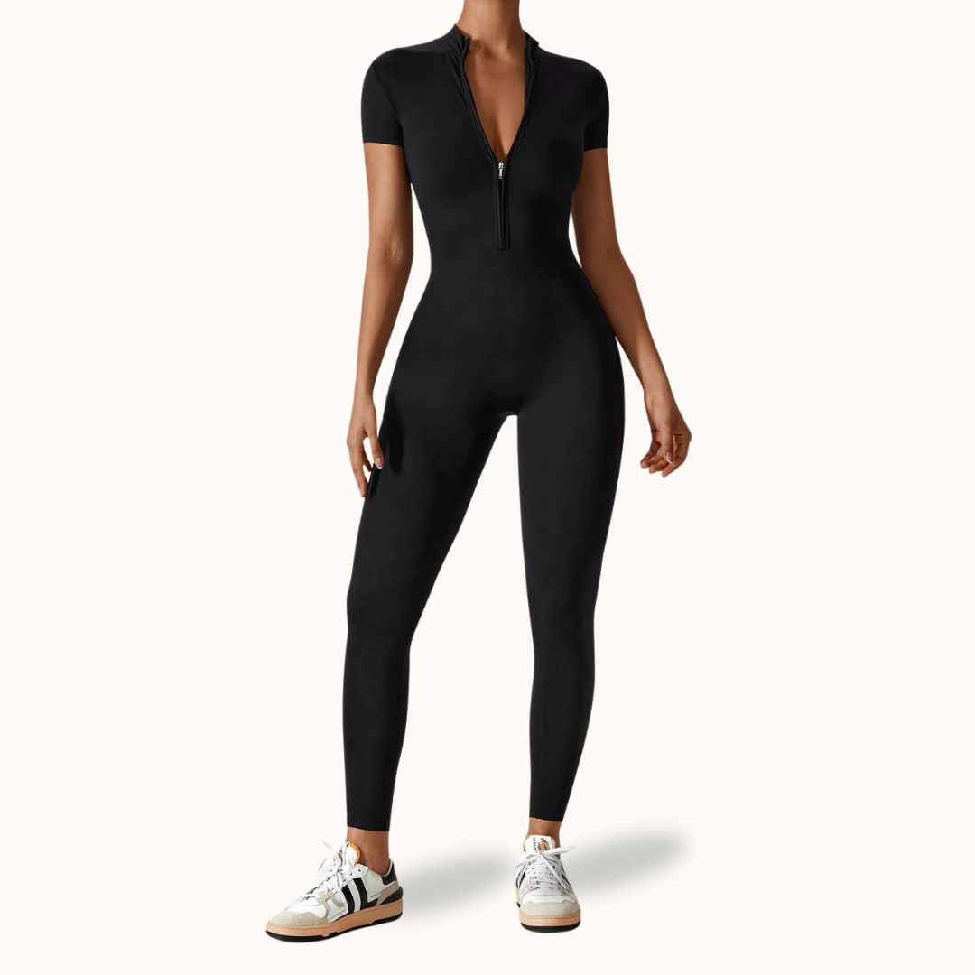 Nalica - Kurzarm Jumpsuit für Sport und Alltag